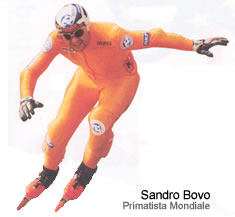 Sandro Bovo - primatista mondiale